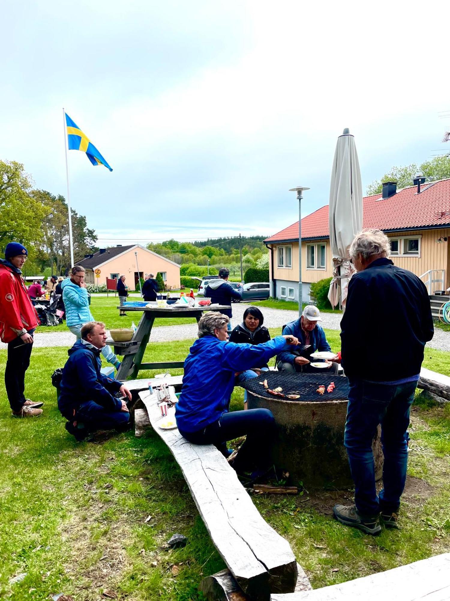 瓦克斯霍尔姆 Bogesund Slottsvandrarhem旅舍 外观 照片