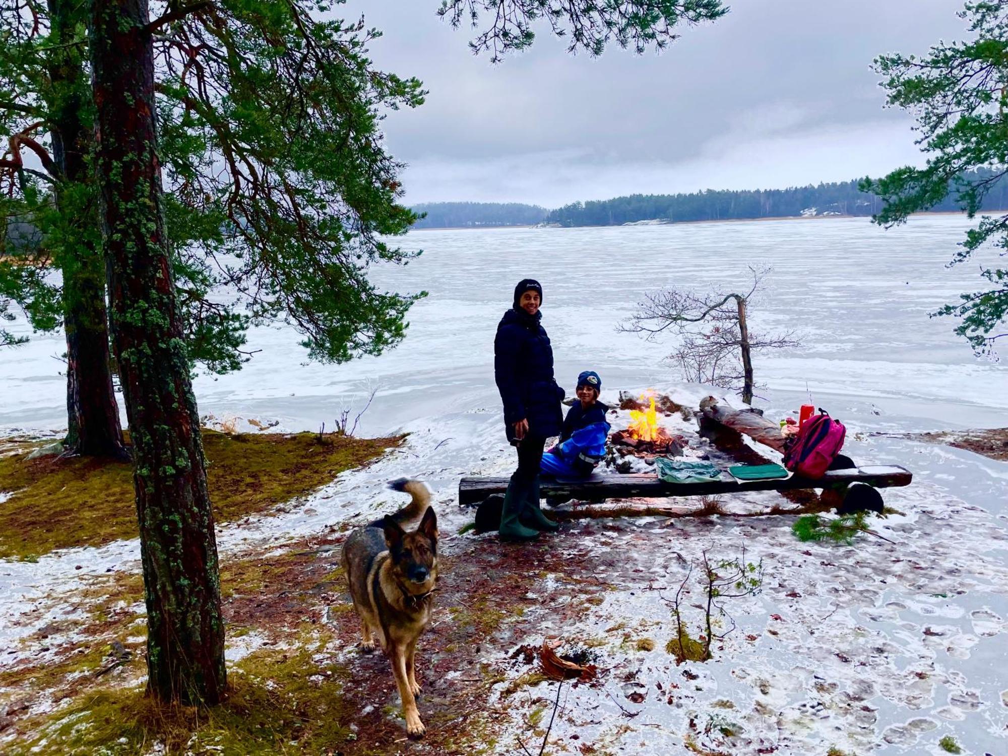 瓦克斯霍尔姆 Bogesund Slottsvandrarhem旅舍 外观 照片